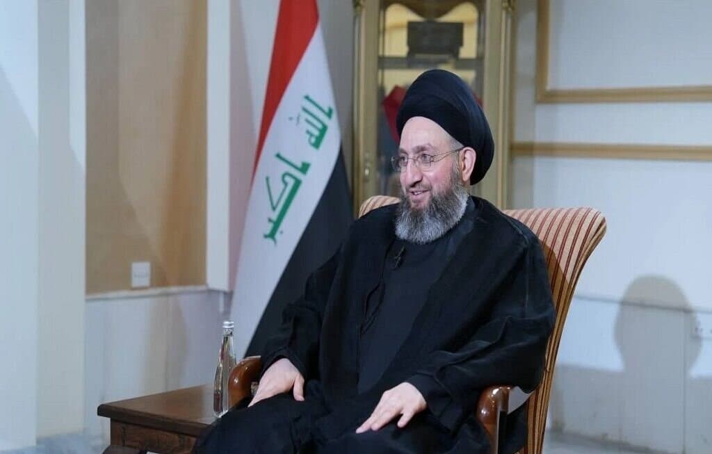 تصویر خبر: سید عمار حکیم: در کنار مردم ایران در برابر تحریم‌ها می‌ایستیم