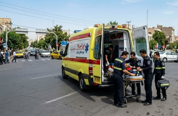 تصویر خبر: تصادف مینی‌بوس و پژو در جاده اراک_توره ۲۴ مصدوم بر جای گذاشت
