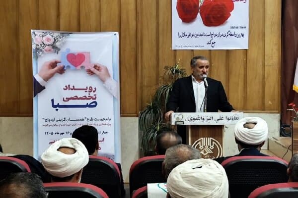 تصویر خبر: هاشمی: واسطه‌گری ازدواج جامعه را در برابر آسیب‌ها مستحکم می‌کند