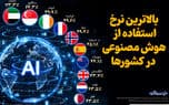 تصویر خبر: بالاترین نرخ استفاده از هوش مصنوعی در کشورها