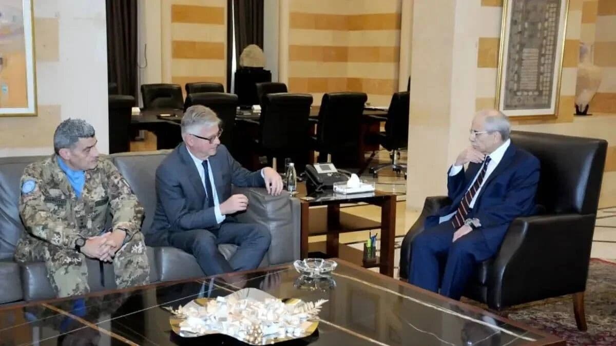 تصویر خبر: نواف سلام: مخالف ایجاد خلأ پس از پایان مأموریت یونیفل هستیم