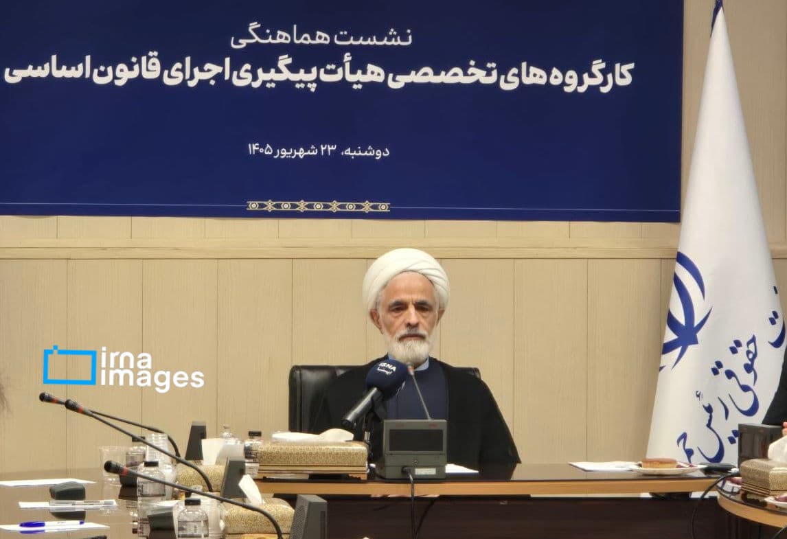 تصویر خبر: معاون حقوقی رئیس‌جمهور: اجرای قانون اساسی نباید به موضوعی حاشیه‌ای تبدیل شود